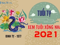 Xem tuổi xông nhà 2021 tốt cho Đinh Tỵ 1977